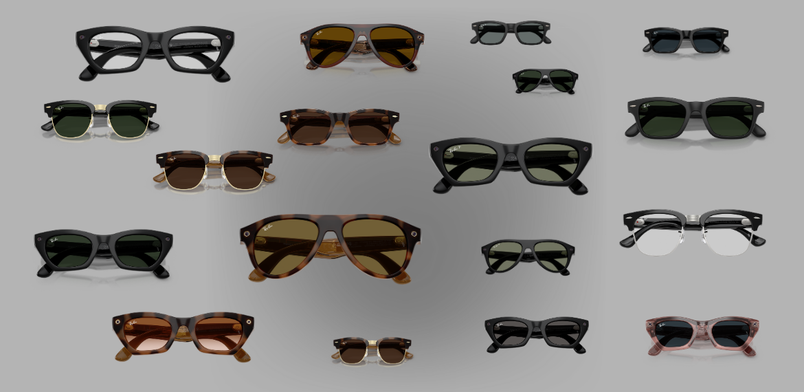 Szeroki wybór modeli okularów Ray-Ban Meta Gen 3